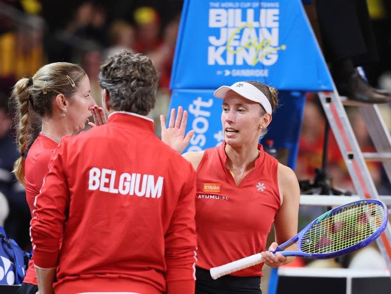 Tennis. Billie Jean King Cup. Belgium - USA. 11.04.2026