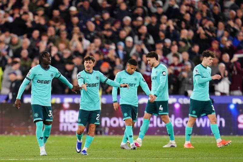 Football. Premier League. West Ham United - Wolverhampton Wanderers. 10.04.2026