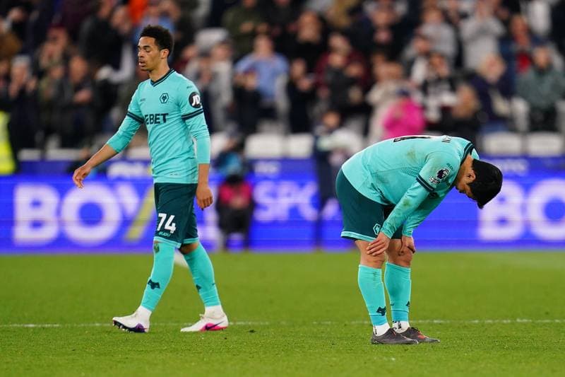 Football. Premier League. West Ham United - Wolverhampton Wanderers. 10.04.2026