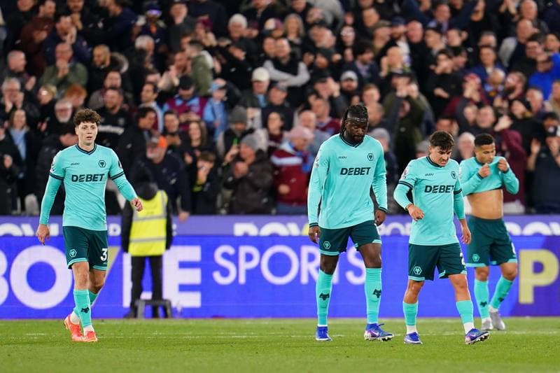 Football. Premier League. West Ham United - Wolverhampton Wanderers. 10.04.2026