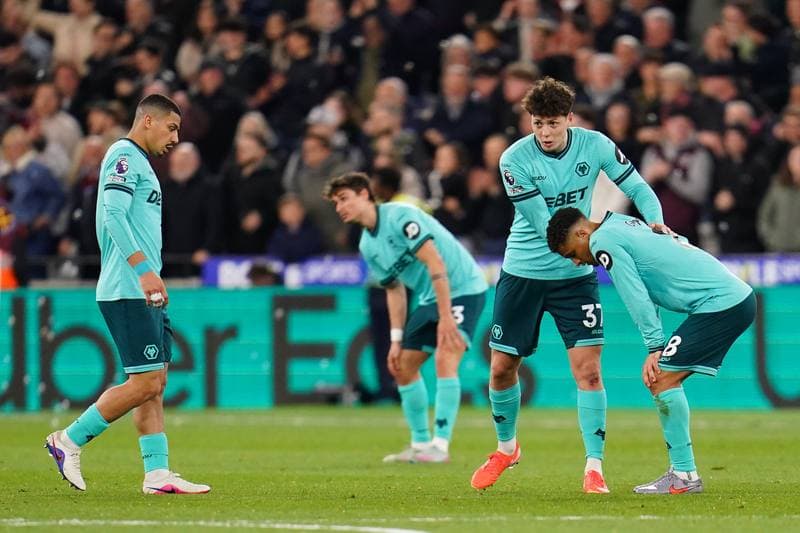 Football. Premier League. West Ham United - Wolverhampton Wanderers. 10.04.2026