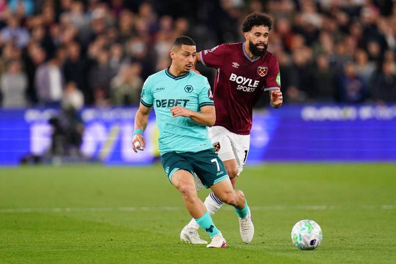 Football. Premier League. West Ham United - Wolverhampton Wanderers. 10.04.2026