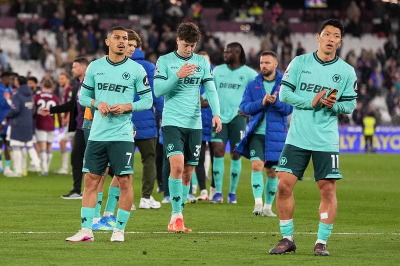 Football. Premier League. West Ham United - Wolverhampton Wanderers. 10.04.2026