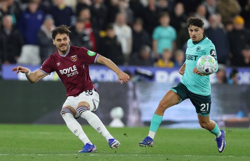 Football. Premier League. West Ham United - Wolverhampton Wanderers. 10.04.2026