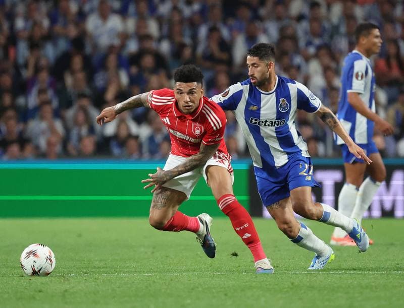 Football. UEFA Europa League. FC Porto - Nottingham Forest. 09.04.2026