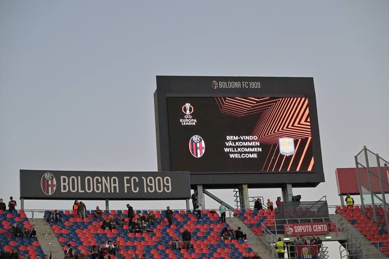 Football. UEFA Europa League. Bologna - Aston Villa. 09.04.2026