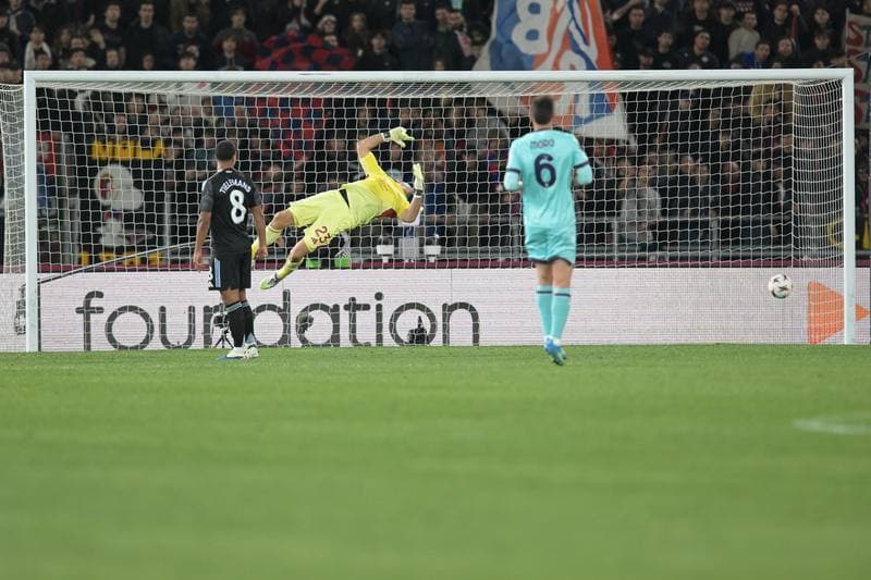 Football. UEFA Europa League. Bologna - Aston Villa. 09.04.2026