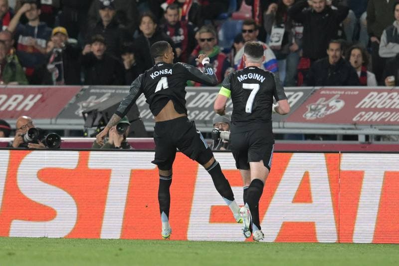 Football. UEFA Europa League. Bologna - Aston Villa. 09.04.2026