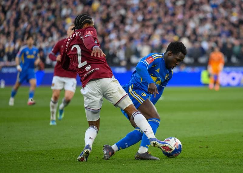 Football. Emirates FA Cup. West Ham United - Leeds United. 05.04.2026