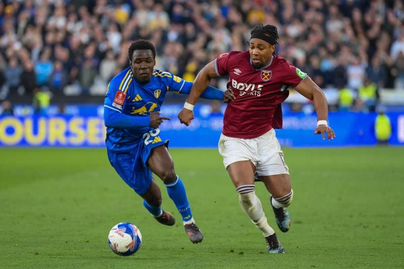 Football. Emirates FA Cup. West Ham United - Leeds United. 05.04.2026