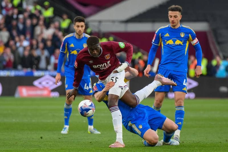 Football. Emirates FA Cup. West Ham United - Leeds United. 05.04.2026