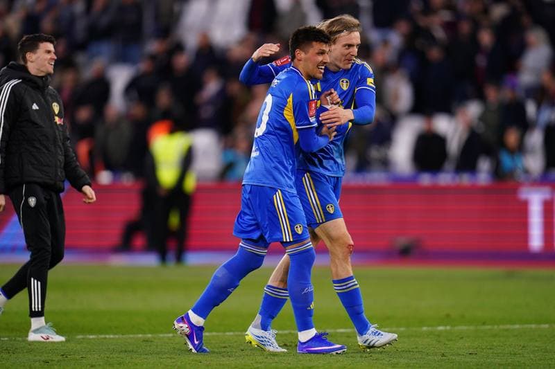 Football. Emirates FA Cup. West Ham United - Leeds United. 04.04.2026