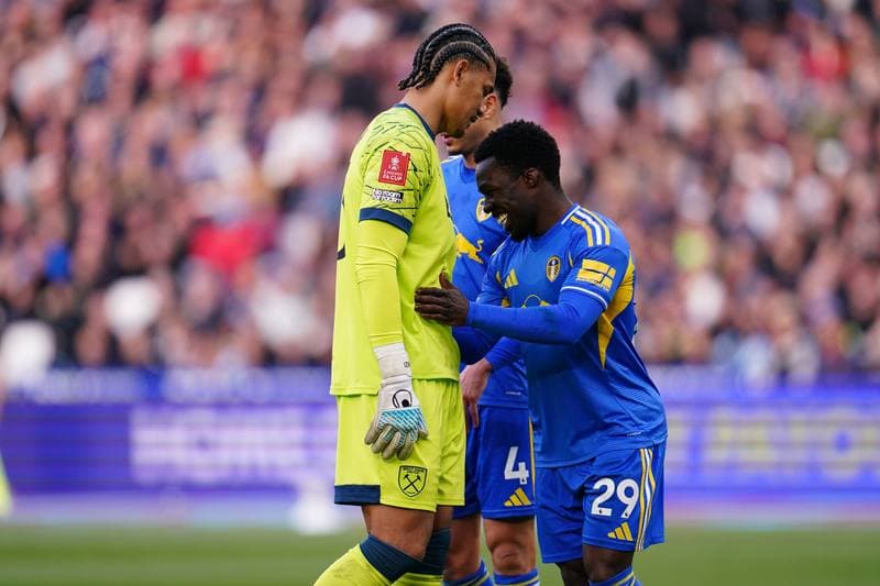 Football. Emirates FA Cup. West Ham United - Leeds United. 04.04.2026