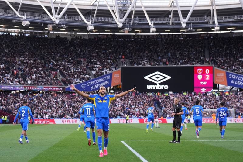 Football. Emirates FA Cup. West Ham United - Leeds United. 04.04.2026