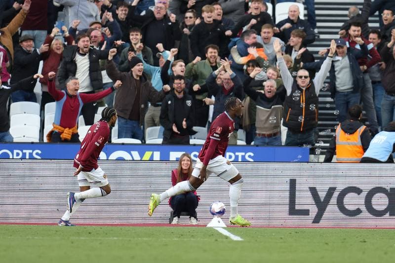 Football. FA Cup. West Ham United - Leeds United. 05.04.2026
