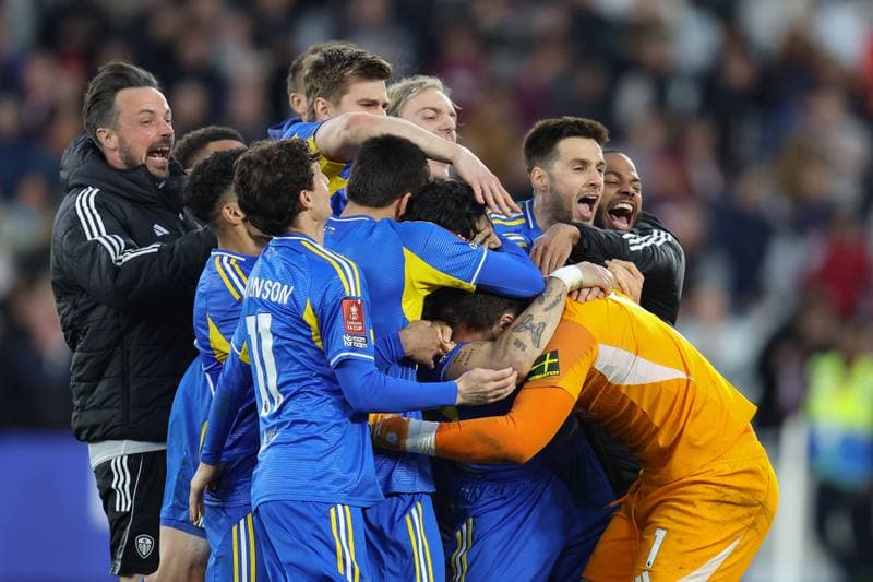 Football. FA Cup. West Ham United - Leeds United. 05.04.2026