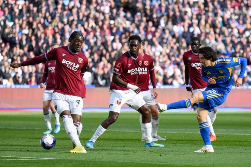 Football. Emirates FA Cup. West Ham United - Leeds United. 05.04.2026