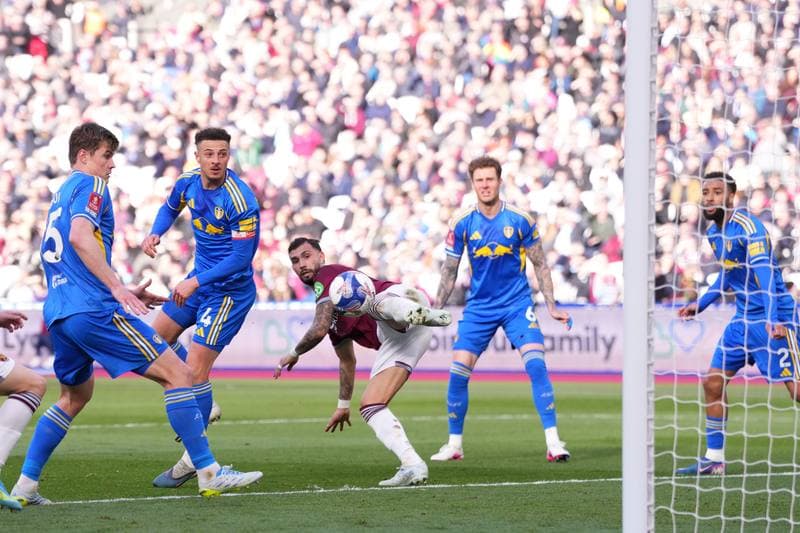 Football. Emirates FA Cup. West Ham United - Leeds United. 04.04.2026