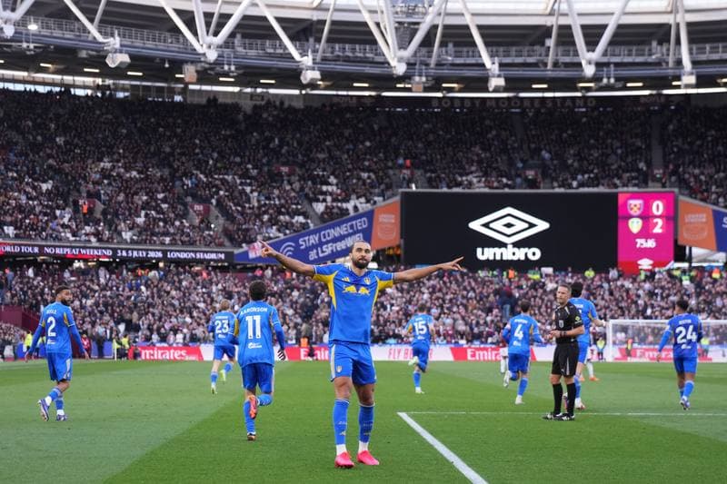 Football. Emirates FA Cup. West Ham United - Leeds United. 04.04.2026