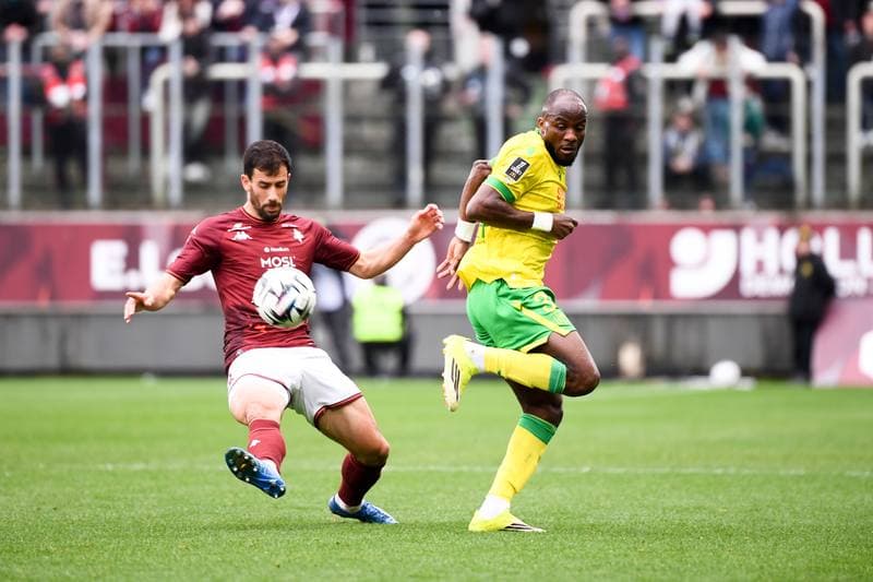 Football. Ligue 1 McDonald's. FC Metz - FC Nantes. 05.04.2026