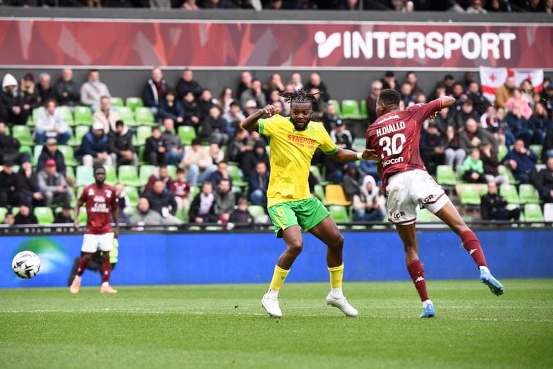 Football. Ligue 1 McDonald's. FC Metz - FC Nantes. 05.04.2026