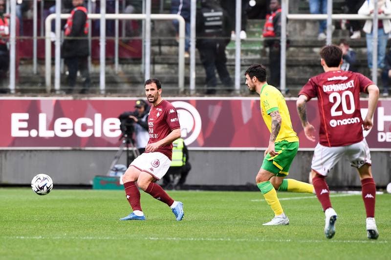 Football. Ligue 1 McDonald's. FC Metz - FC Nantes. 05.04.2026