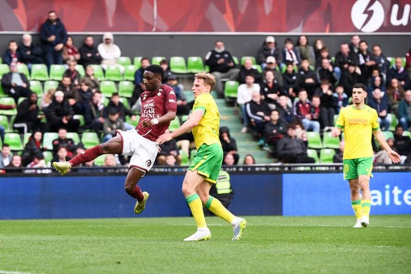 Football. Ligue 1 McDonald's. FC Metz - FC Nantes. 05.04.2026