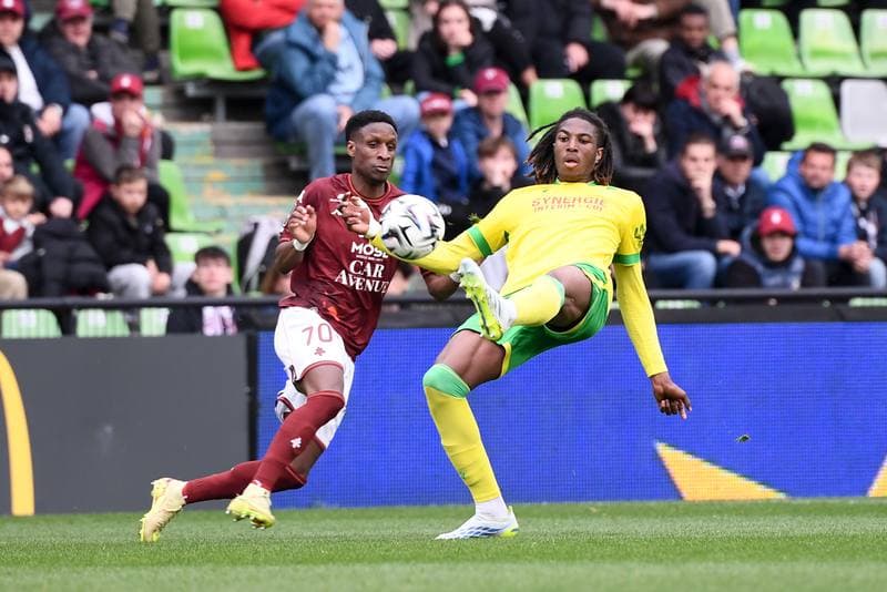 Football. Ligue 1 McDonald's. FC Metz - FC Nantes. 05.04.2026