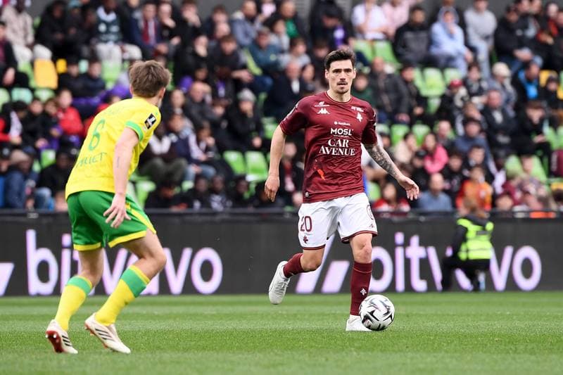 Football. Ligue 1 McDonald's. FC Metz - FC Nantes. 05.04.2026