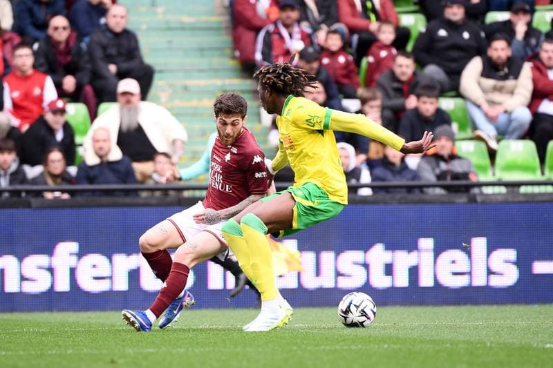Football. Ligue 1 McDonald's. FC Metz - FC Nantes. 05.04.2026