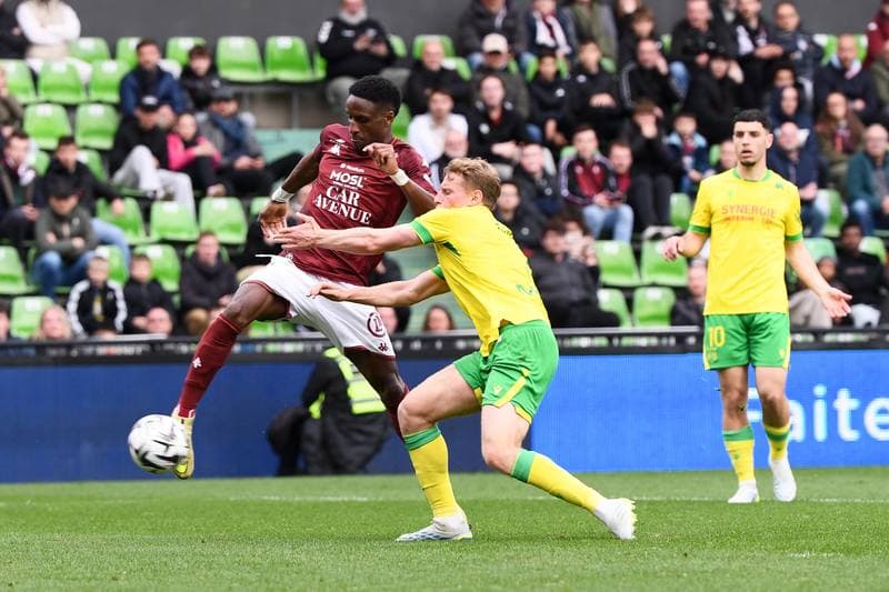 Football. Ligue 1 McDonald's. FC Metz - FC Nantes. 05.04.2026