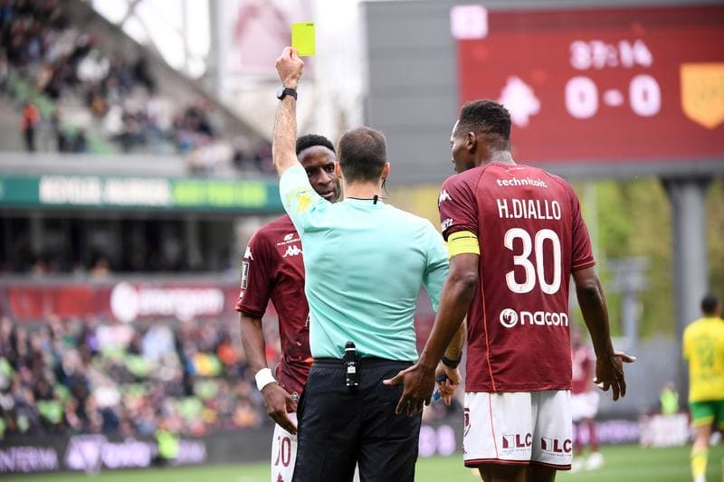 Football. Ligue 1 McDonald's. FC Metz - FC Nantes. 05.04.2026