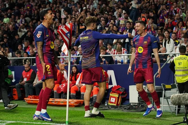 Football. La Liga. Atletico Madrid - FC Barcelona. 04.04.2026