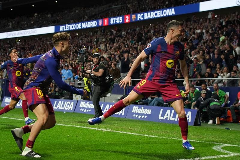 Football. La Liga. Atletico Madrid - FC Barcelona. 04.04.2026