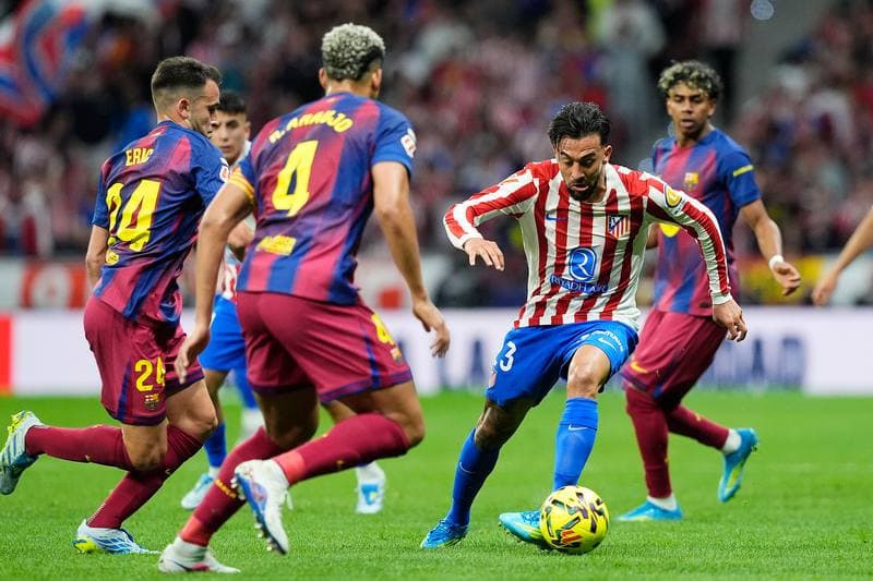 Football. La Liga. Atletico Madrid - FC Barcelona. 04.04.2026