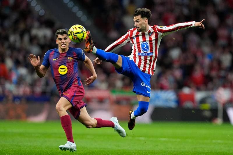 Football. La Liga. Atletico Madrid - FC Barcelona. 04.04.2026
