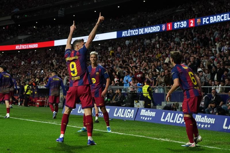 Football. La Liga. Atletico Madrid - FC Barcelona. 04.04.2026