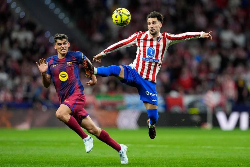 Football. La Liga. Atletico Madrid - FC Barcelona. 04.04.2026