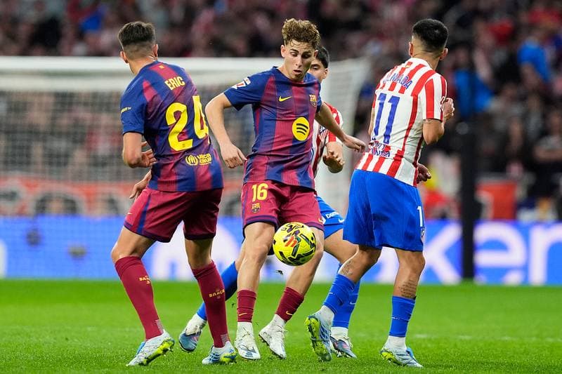 Football. La Liga. Atletico Madrid - FC Barcelona. 04.04.2026