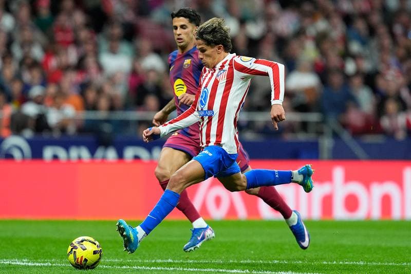 Football. La Liga. Atletico Madrid - FC Barcelona. 04.04.2026