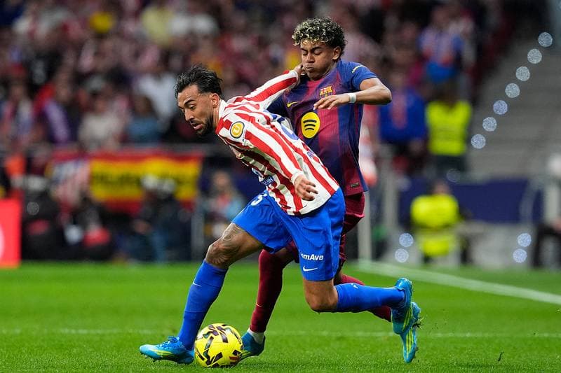 Football. La Liga. Atletico Madrid - FC Barcelona. 04.04.2026