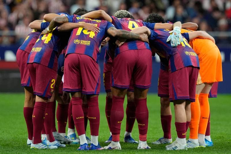 Football. La Liga. Atletico Madrid - FC Barcelona. 04.04.2026