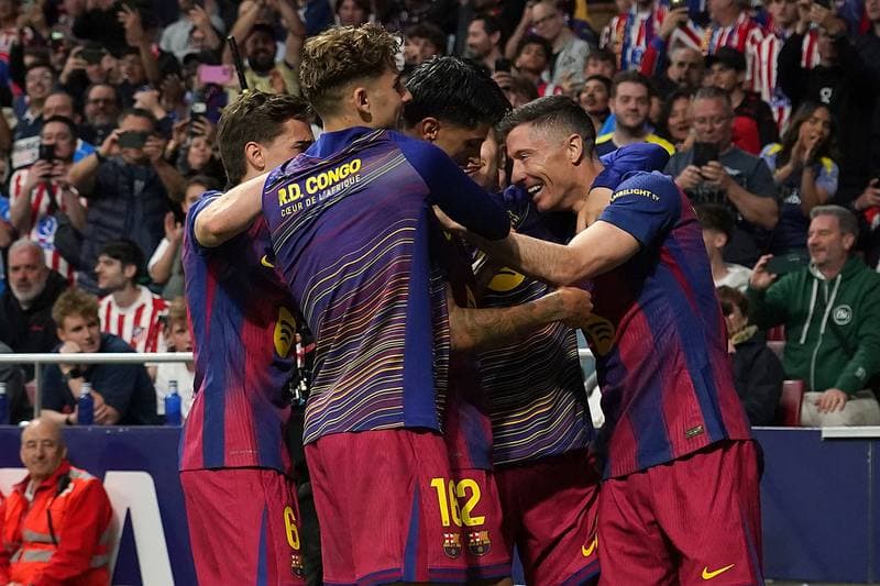 Football. La Liga. Atletico Madrid - FC Barcelona. 04.04.2026