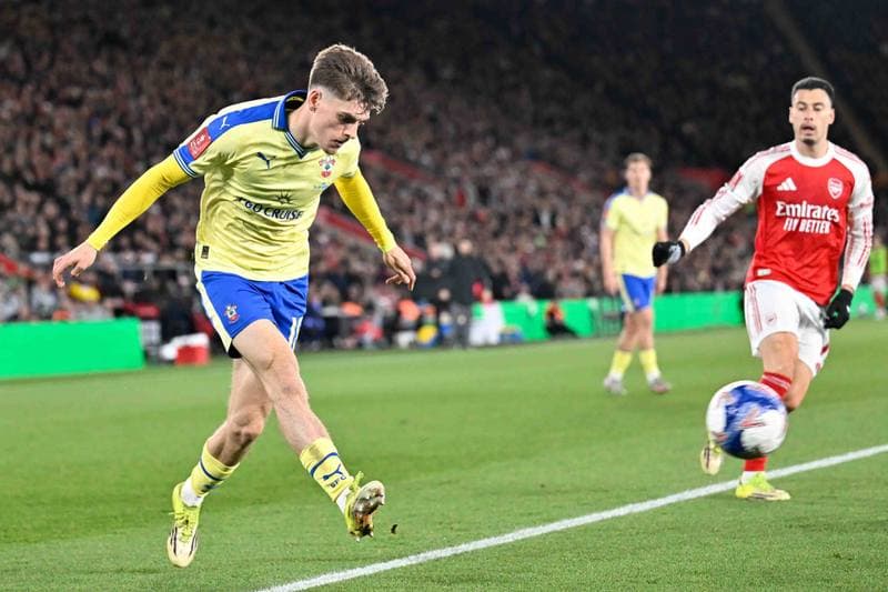 Football. Emirates FA Cup. Southampton - Arsenal. 04.04.2026