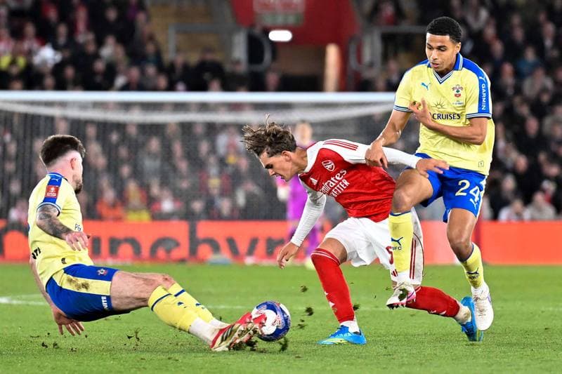Football. Emirates FA Cup. Southampton - Arsenal. 04.04.2026