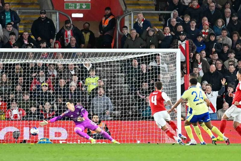 Football. Emirates FA Cup. Southampton - Arsenal. 04.04.2026