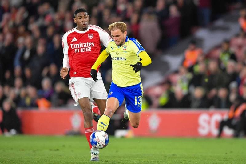 Football. Emirates FA Cup. Southampton - Arsenal. 04.04.2026