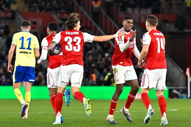 Football. Emirates FA Cup. Southampton - Arsenal. 04.04.2026