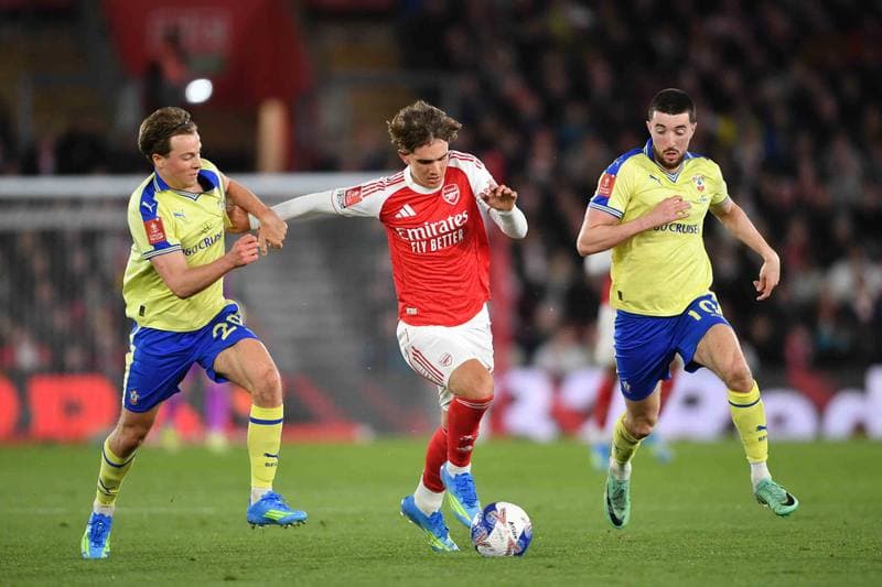 Football. Emirates FA Cup. Southampton - Arsenal. 04.04.2026