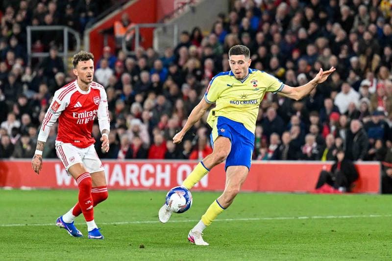 Football. Emirates FA Cup. Southampton - Arsenal. 04.04.2026
